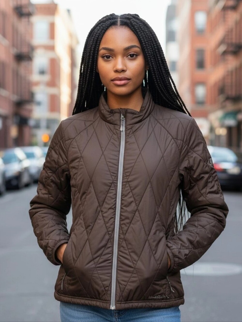 Wind River T- Max Puffer Jackrt Brown